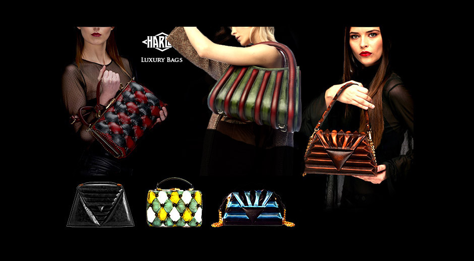 leather handbags multicolour patchwork vintage luxury harleq
